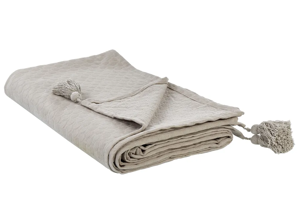 Bedspread LINDULA Taupe Various Sizes