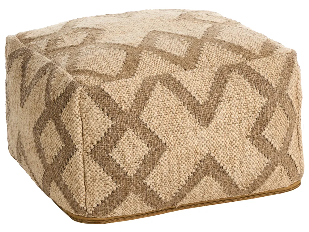 Pouffe GOPI Jute Beige