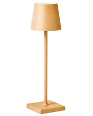 Wireless LED Table Lamp BACEIRO Metal Orange_1061052