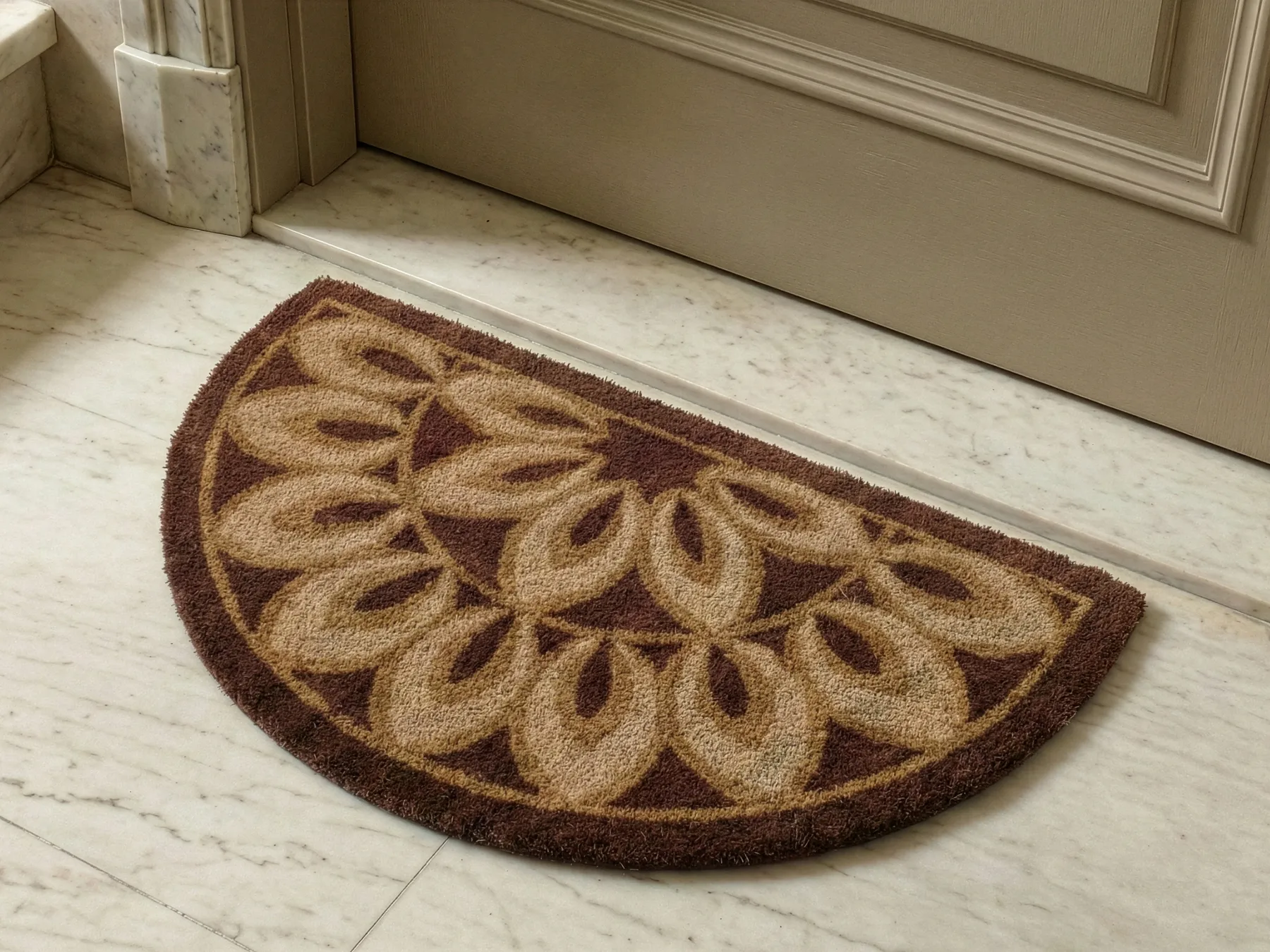 Doormat ALATNA Brown 45 x 75 cm Coir_1051047