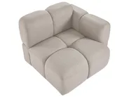 Modulär hörnsoffa 4-sits MAKSABERG Beige Högervänd_1135225