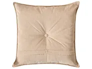 Corner Sofa 3 Seater DOLVA Corduroy Beige Left Hand_985902