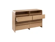 Chest of Drawers DELORAINE Light Brown_1078163