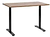 Manual Adjustable Standing Desk DESTINAS 120 cm x 72 cm Brown/ Black