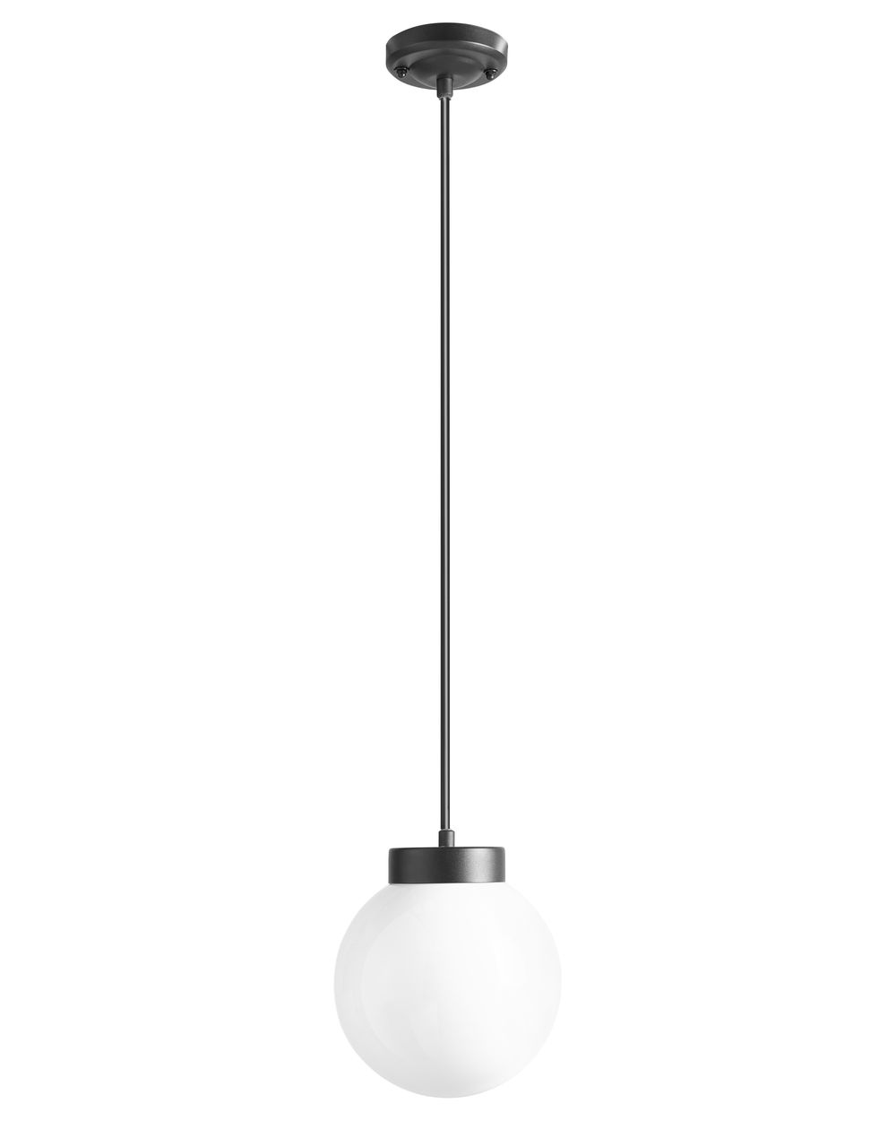 Outdoor Pendant Lamp KULSI Metal Black