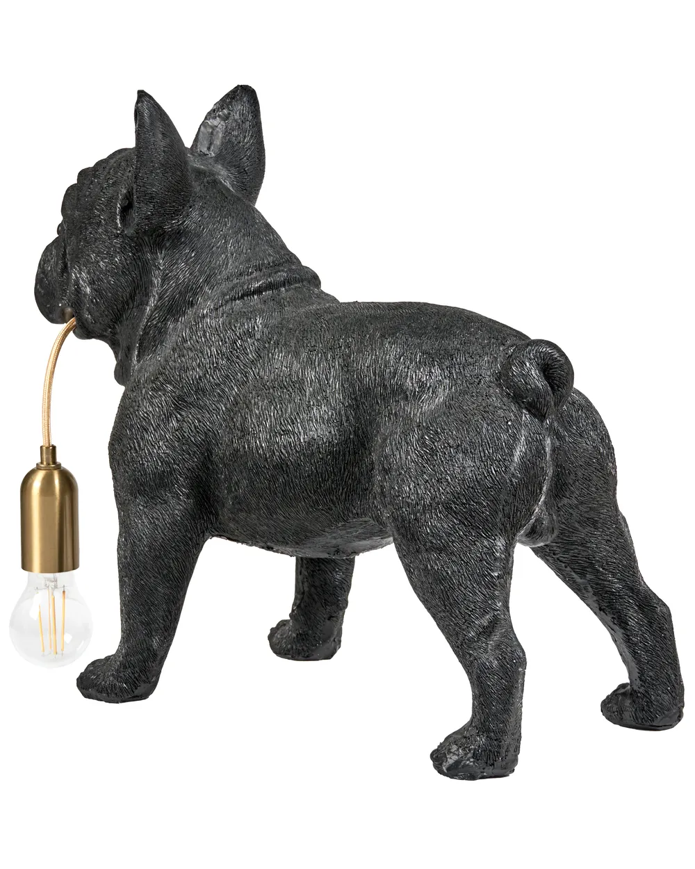 Pöytävalaisin Koira BAXTER Musta_1004115