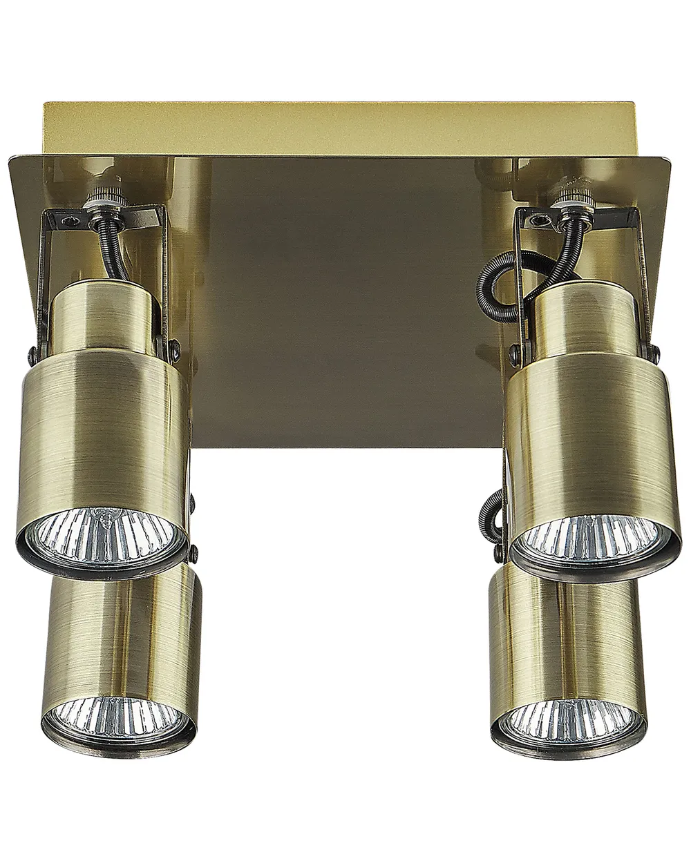 4 Light Spotlight BONTE Adjustable Metal Brass_828763