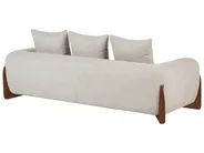 Living Room Set 6 Seater VINLIDEN Taupe_1048662