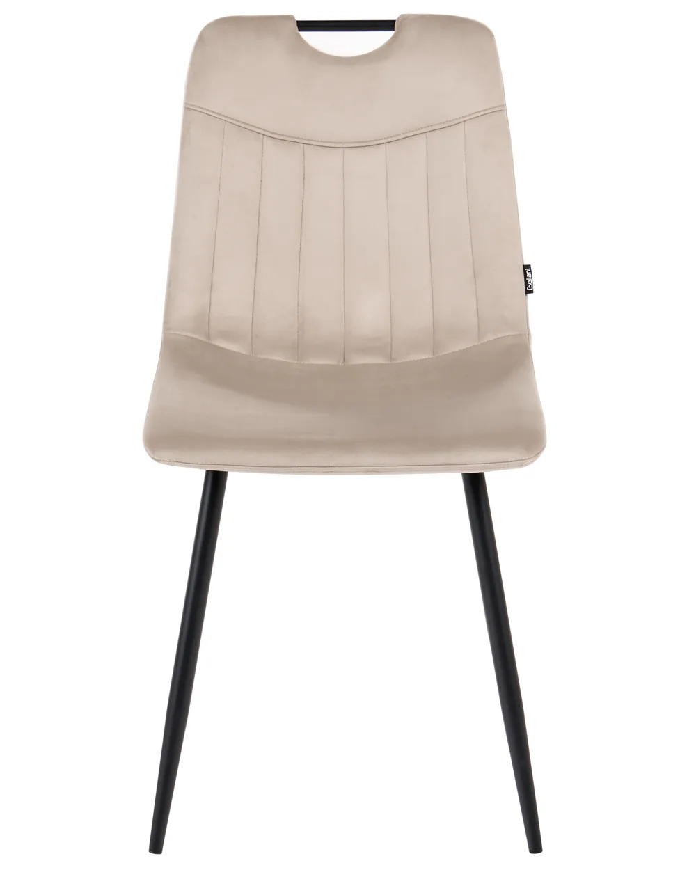Ruokatuolisetti 4 kpl ARGYLE Sametti Ruskeanharmaa_1136334