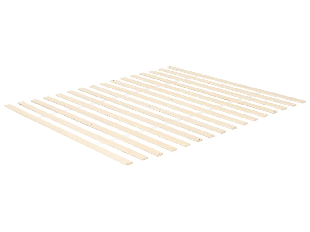 Bed Pine Wood MADONE 140 x 200 cm (EU Double) Light Brown_1135779