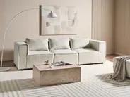 Modulsoffa 3-sits AXEBO Bouclé Off-White_1075491