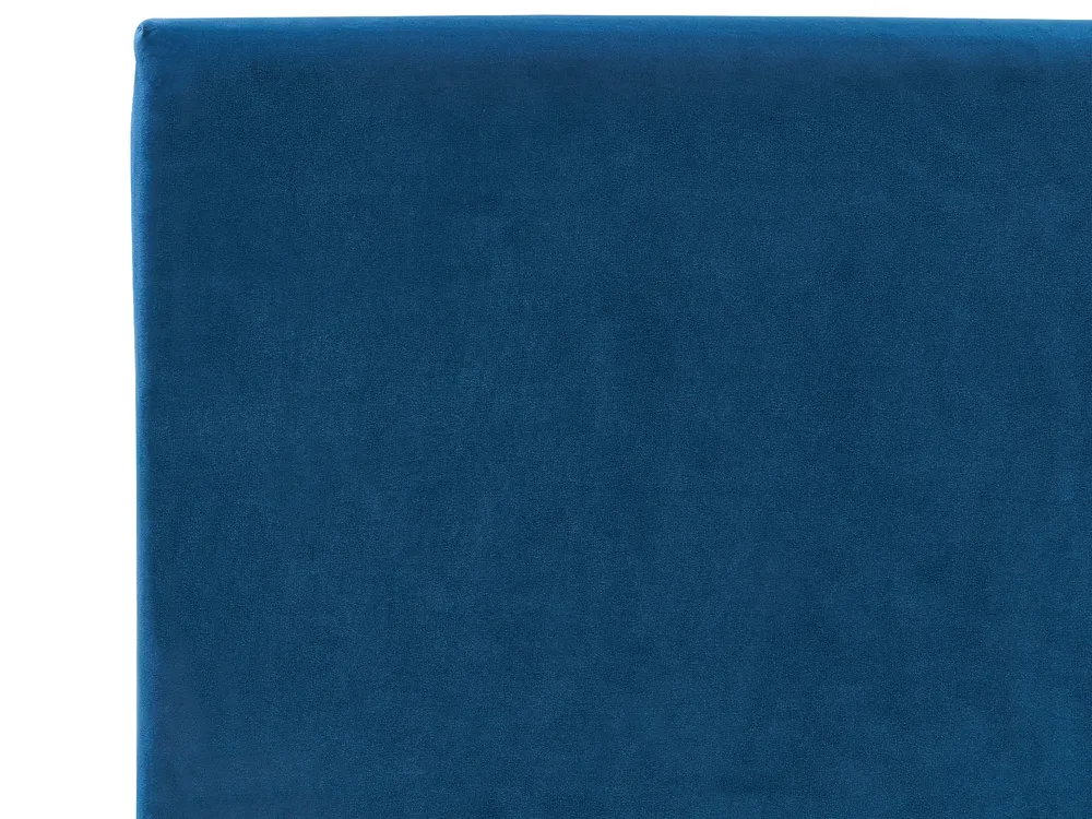 Bed Velvet FITOU 140 x 200 cm (EU Double) Dark Blue_875900