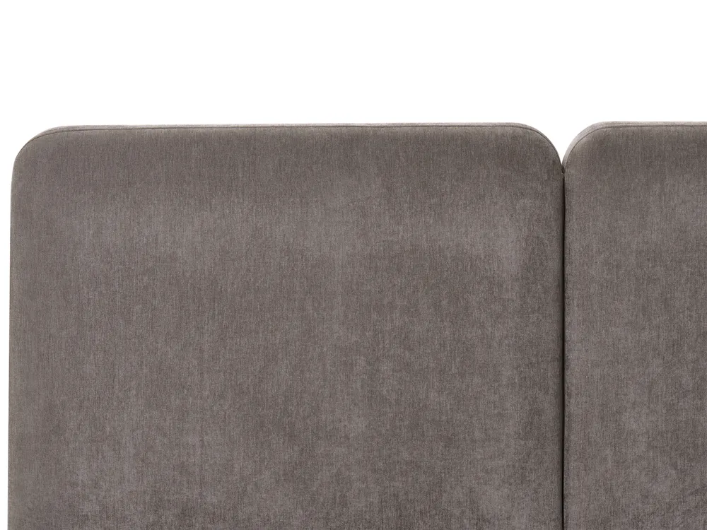 Ottoman Bed ARBOIS Chenille Taupe 160 x 200 cm (EU King Size)_1023126