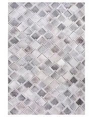 Matto AGACLI Harmaa 160 x 230 cm Nahka_689272