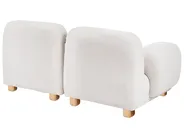 Modular Sofa 2 Seater AMLI with Ottoman Boucle Off-White_1070101