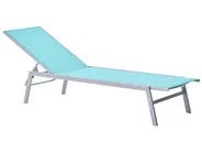 Sun Lounger NOLI Reclining Metal Blue_781020