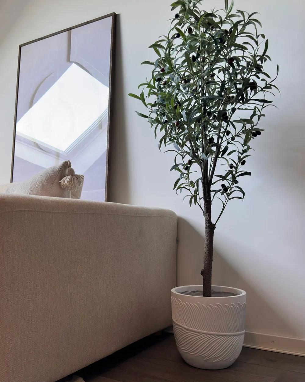 Blomkruka FTERO 28 cm Off-White_981581