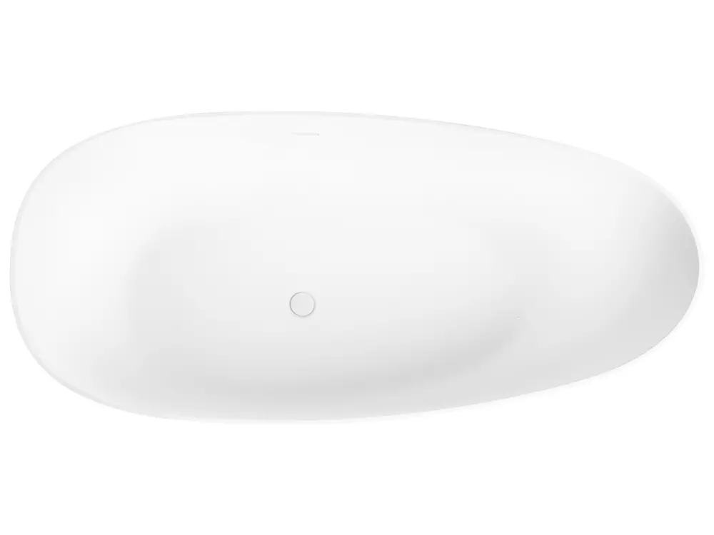 Fristående badkar TURIA 1700 x 800 mm Kompositmaterial Vit_1095954