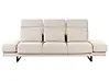 Sofa 3 Seater IKAST Fabric Light Beige