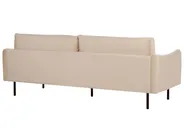 Sofa 3 Seater VINTERBRO Velvet Beige_897389