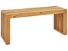 Garden Bench BELLANO 105 cm Acacia Wood Brown