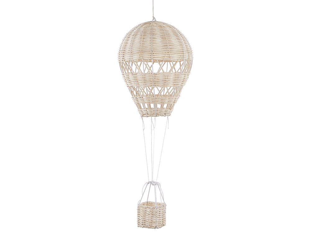 Wall Decor Balloon BEMBA 60 cm Rattan Natural