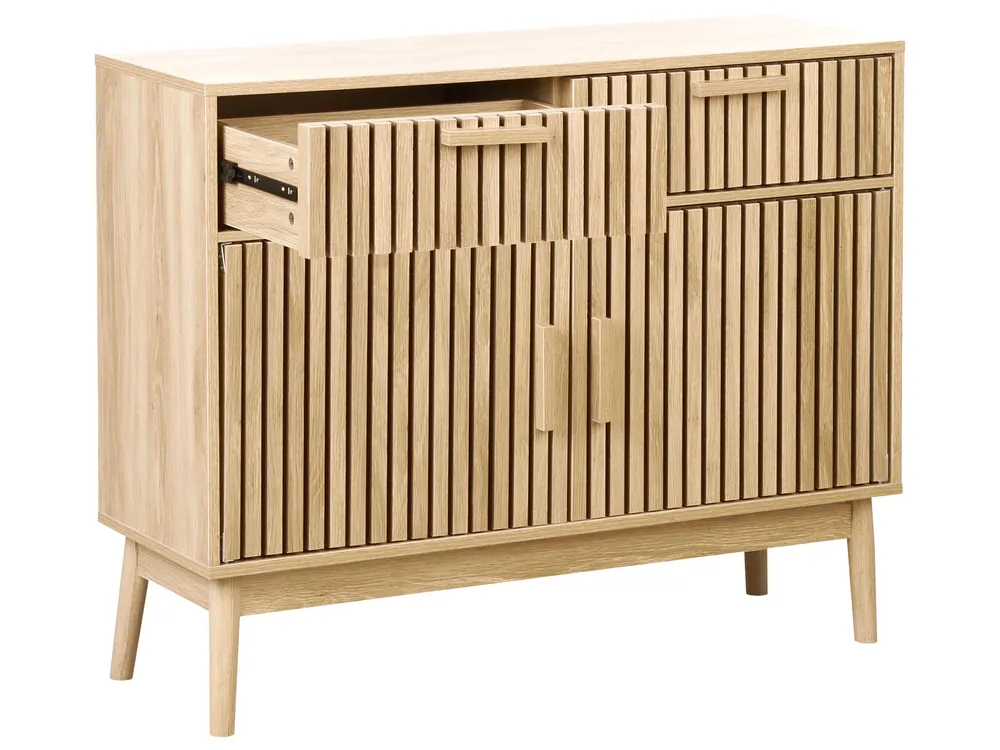 2 Door Sideboard LYNWOOD Light Brown_945850