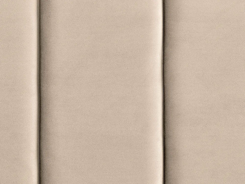 Säng med lamellram Sammet VILLETTE 140 x 200 cm Beige_832584