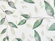 Set med 2 utomhusdynor FLYLEAF Växtmotiv 45 x 45 cm Grön_976626