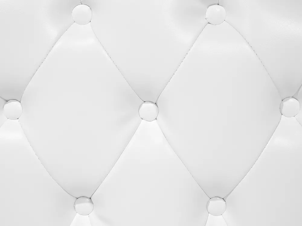 Högervänd schäslong LATTES Konstläder Vit_697383