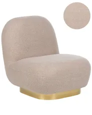 Armchair LOVIISA Boucle Beige_899142