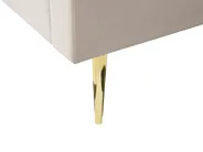 Bed Velvet MARVILLE 160 x 200 cm (EU King Size) Sand Beige_836063