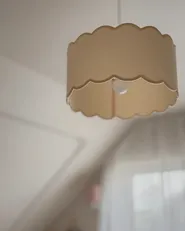 Riippuvalaisin GAIREZI Metalli Valkoinen/beige_1063213