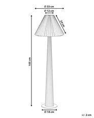 Floor Lamp ALIGIDE Wood Natural_1016936