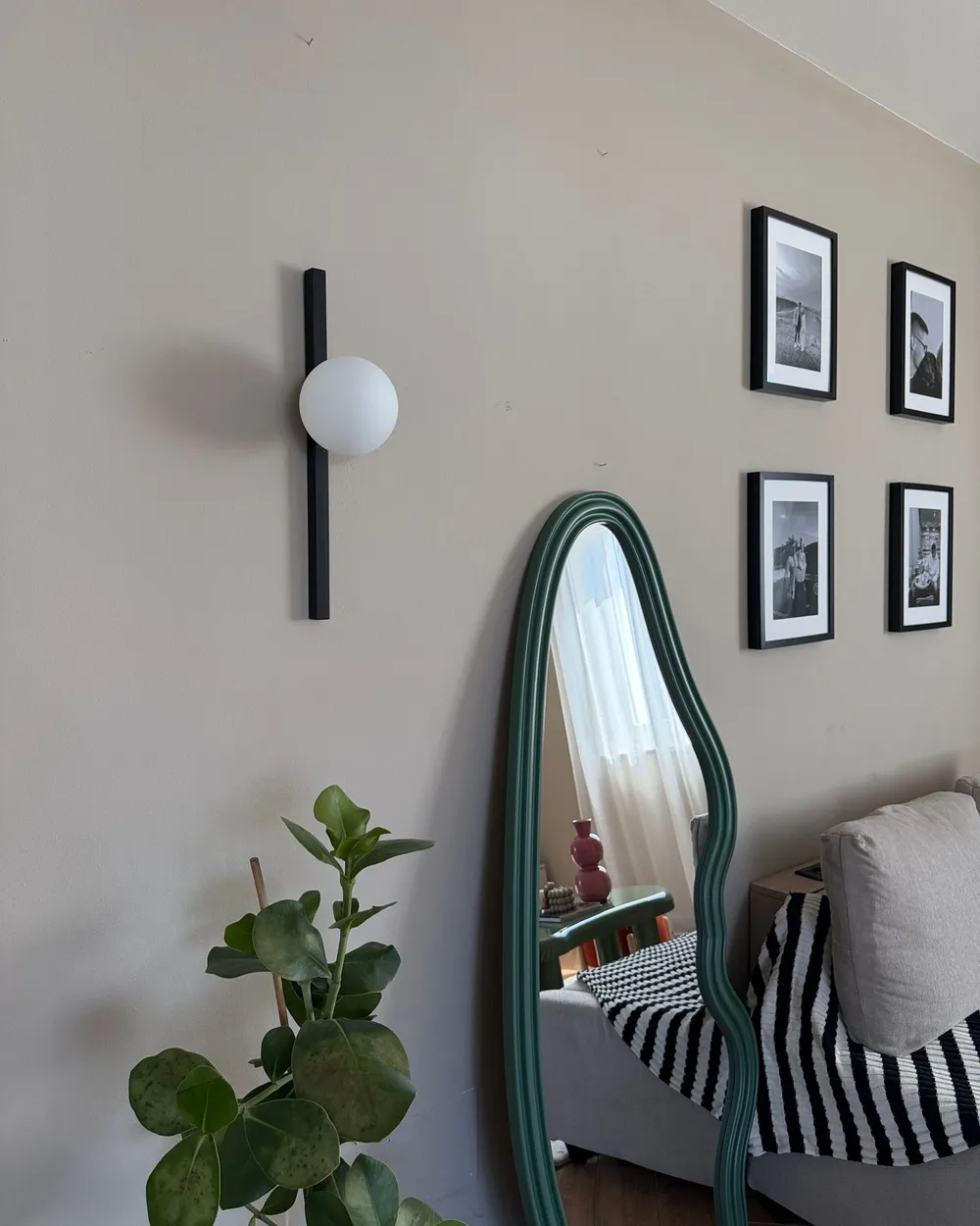 Wall Lamp ISABELLA Metal Black_1159137