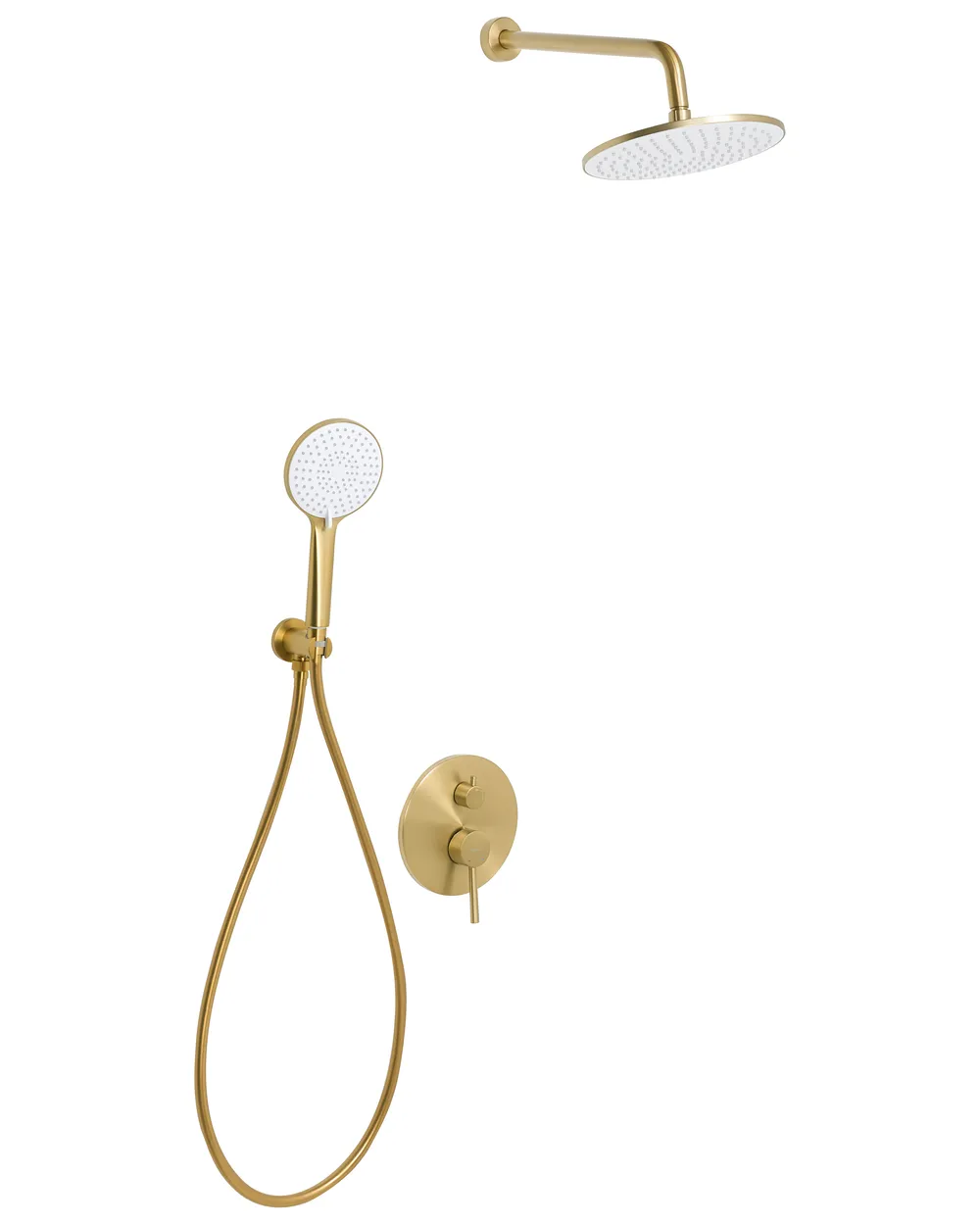Concealed Shower Set with Rainshower PUELO Gold