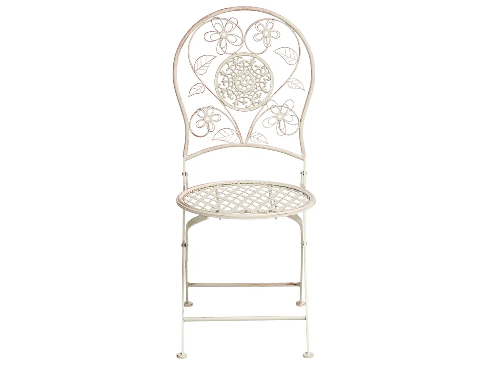 Bistro Set YAVIZA Metal Light Beige_1001848