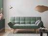 Sofa Bed 2 Seater INGARO Fabric Light Green