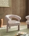 Armchair ILBRO Boucle Light Beige