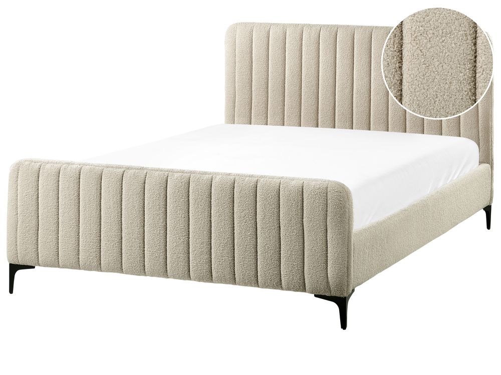 Seng Bouclé LUNAN 140 x 200 cm Beige