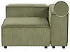 Corner Seat ARDAL Corduroy Green Left Hand