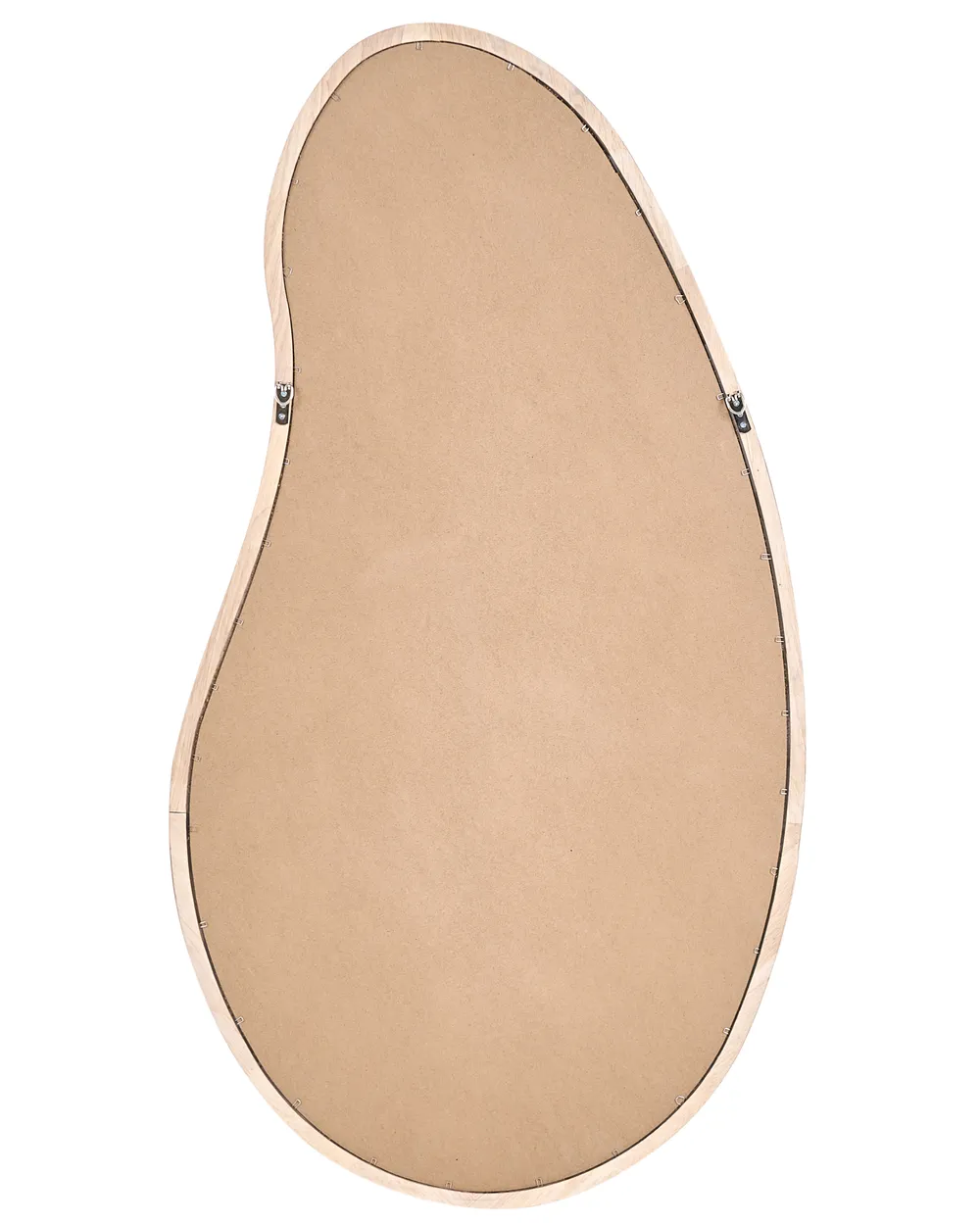 Wall Mirror CABIDOS 70 cm 130 cm Paulownia Wood Light Brown_1120673