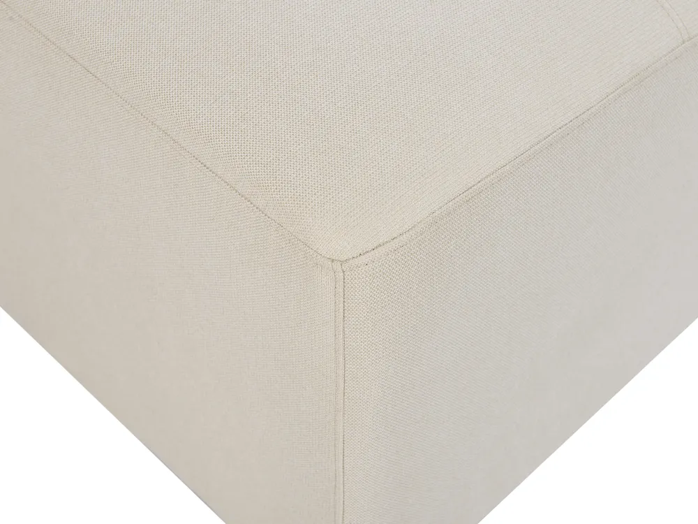 Ottoman KOHLO Fabric Light Beige_945035