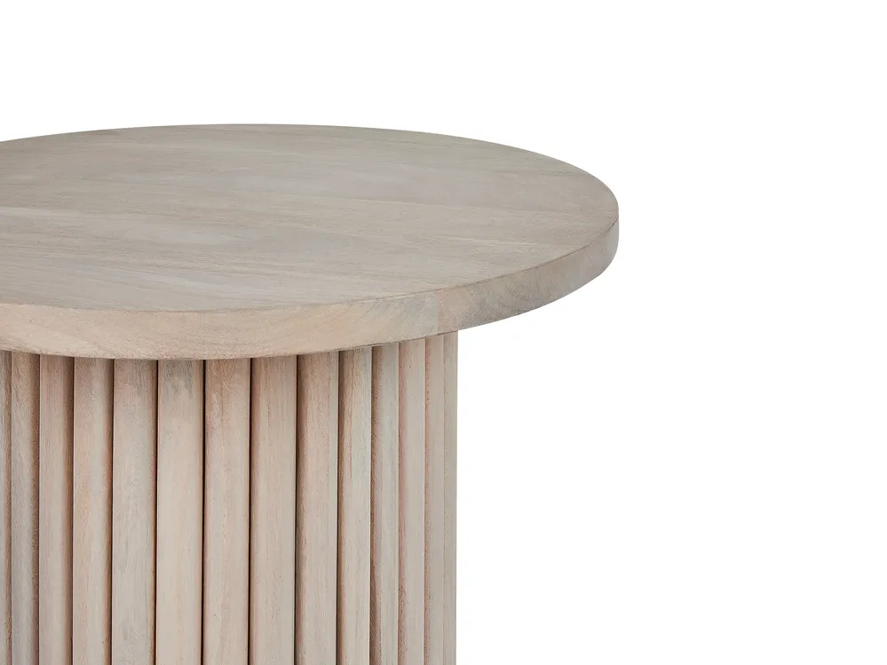 Coffee Table LEMONT Mango Wood Light Brown_906616
