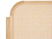 Bed Pine Wood ARCHAIL 160 x 200 cm (EU King Size) Light Brown_1082449