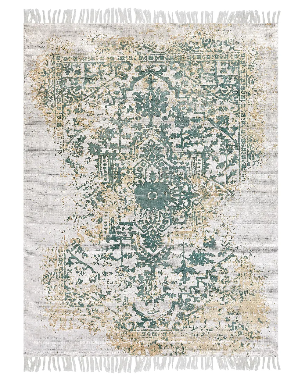 Teppe BOYALI Lys beige 160 x 230 cm Viskose