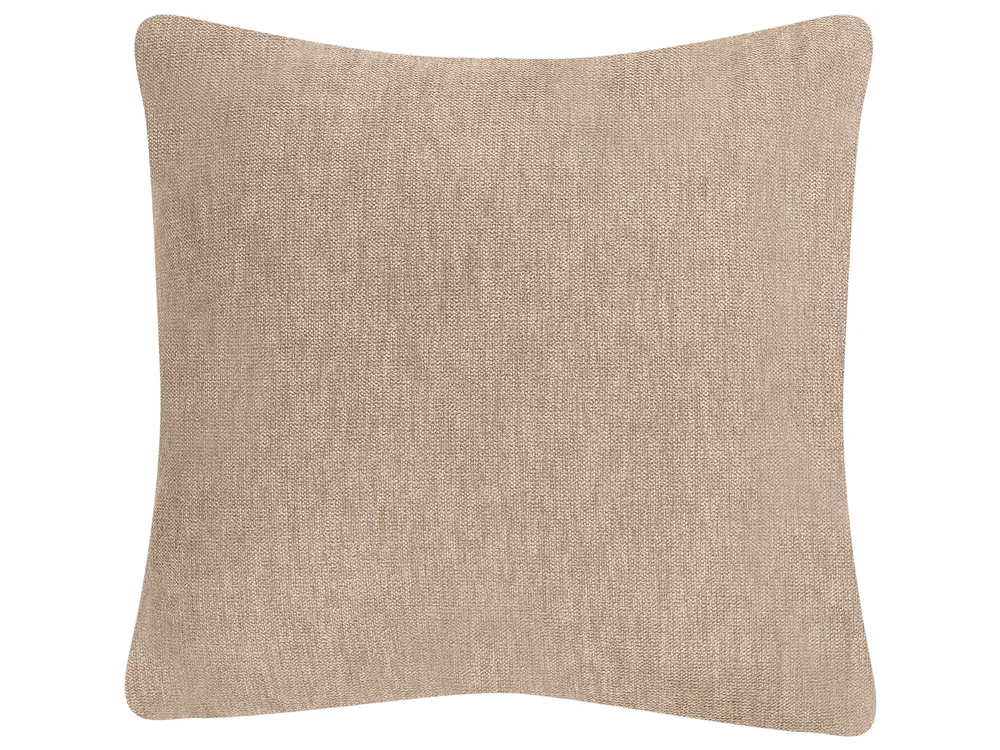 Living Room Set 4 Seater BOLGA Fabric Brown_1075715