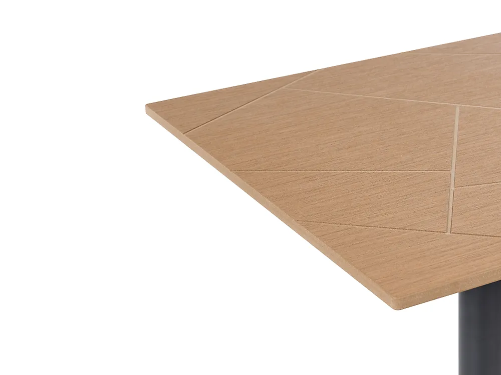 Bistrobord STINTINO  60 cm 60 cm Metall Svart_1179457