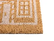 Dörrmatta MUHIKAP Naturlig 60 x 90 cm Julmotiv Kokosfiber_1008362