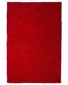 Shaggy Rug DEMRE Red 140 x 200 cm